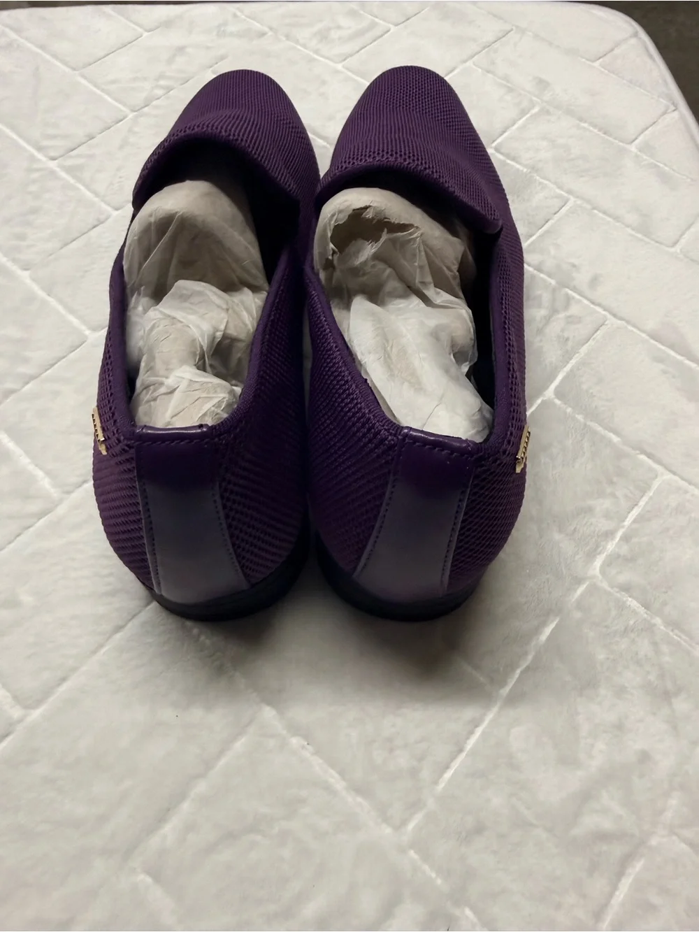 Men's Purple Slip-On Dress Loafers